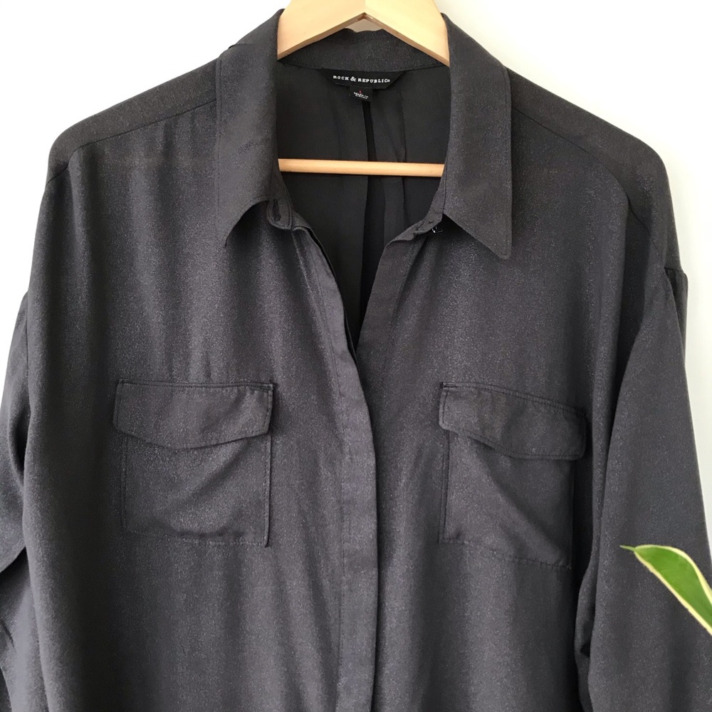 Rock and Republic button down shirt